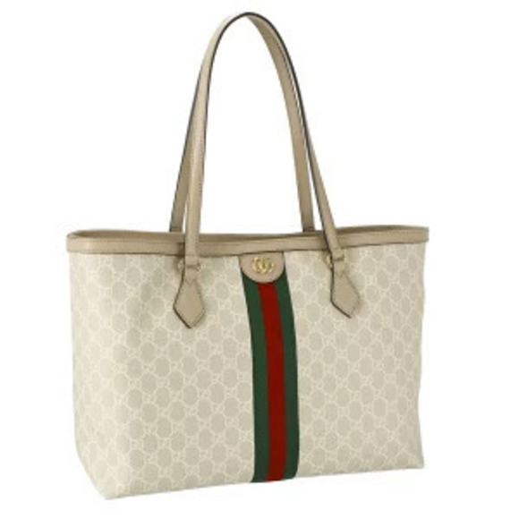 Gucci Handbags - Gucci Ophidia Tote Bag Beige